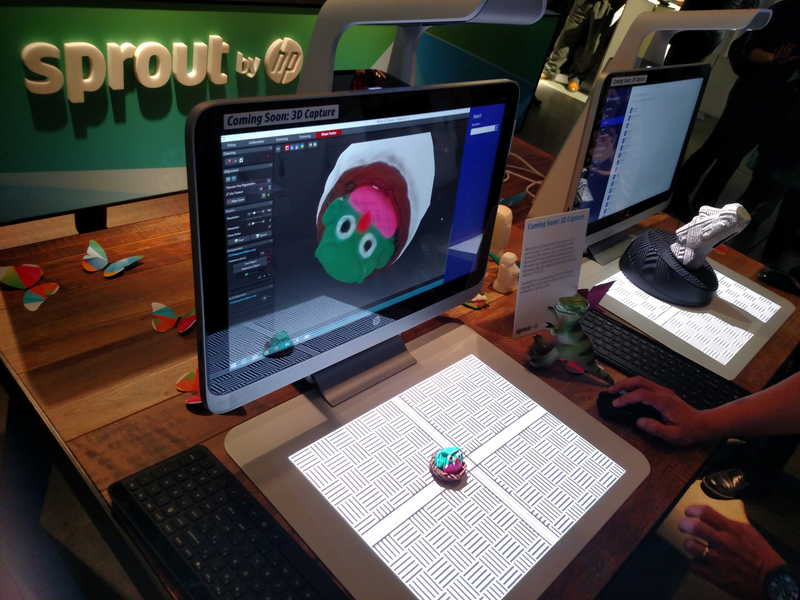 Illustration for article titled HP's Sprout Is a Creation Machine With No Mouse or Keyboard Required